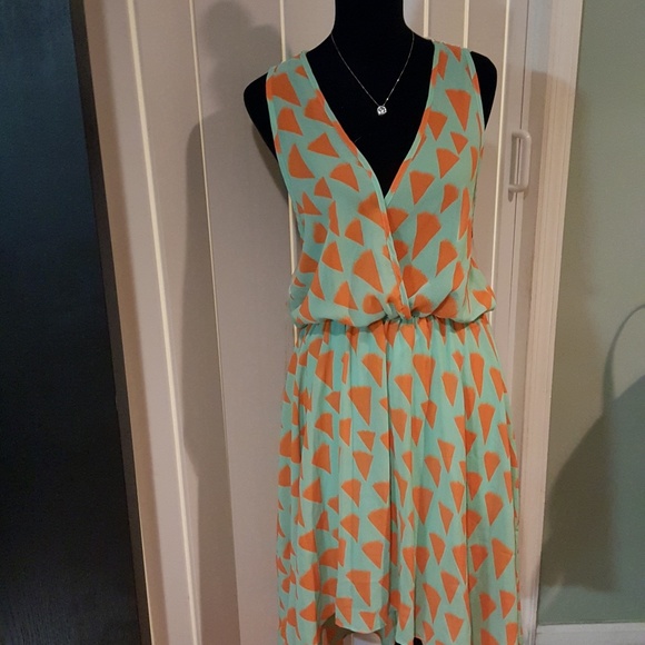 Bermuda triangle high low dress - Picture 2 of 3